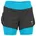W Short Damen Blue Atoll/Black S