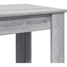 vidaXL Bartisch 102 x 50 x 103,5 cm Grau