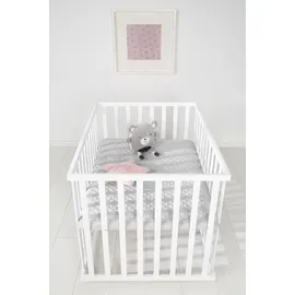 roba Laufgitter 75 x 100 cm weiß Bodenfarbe Style grau 202100WEV230