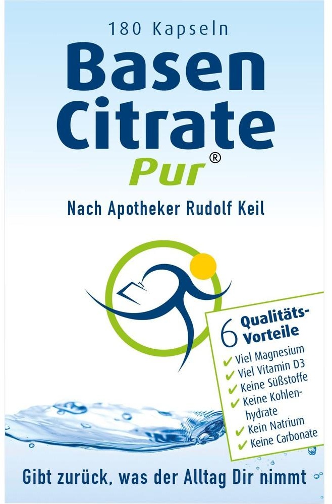 Basencitrate Pur nach Apotheker Rudolf Keil 180 ST