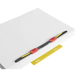 HASenPfeil ® 1 Heftstreifen für 500 Blatt gelb Kunststoff, 20 St.