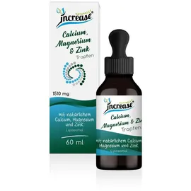 increase naturally Liposomale Calcium, Magnesium & Zink Tropfen 180 ml