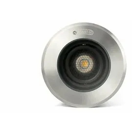 faro BARCELONA Einbau-Downlight Edelstahl 13,5 cm IP67 GU10 grau