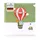 Goldbuch Babyalbum Ballonfahrt 30x31 60 weiße Seiten 15177