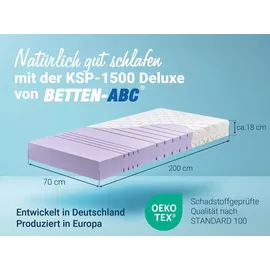 Betten-ABC KSP-1500 Deluxe 70 x 200 cm H3
