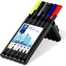 Staedtler Fineliner triplus® Black Box 6er Set