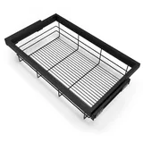 Emuca Drahtkorb mit sanft schließenden Schienen Modul 800 mm 800 x 52,5 cm
