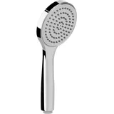 GESSI Rilievo Antikalk-Handbrause aus Kunststoff D100 mm, 1-Strahlart, 47254706, Farbe: Metall Schwarz
