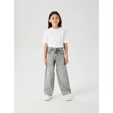 NAME IT 5-Pocket-Jeans Blau/Grau 164