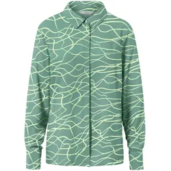 Tchibo - Bedruckte Bluse - Damen - Gr. 36 - hellgrün