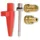 Hama Luftpumpen-Adapter-Set, 4-teilig (Set, 1 Reduzierstück, 1 Erweiterungsstück, 1 Ballnadel, 1 Adapter) bunt
