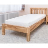 bv-vertrieb Holzbett Einzelbett Eiche Liegefläche 100x200 - (2758)