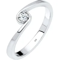 Elli DIAMONDS Ring Silber 58