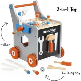 Janod Brico'Kids Magnetischer Werkstattwagen 25-tlg.
