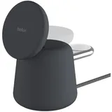 Belkin BoostCharge Pro 2in1 Ladedock mit MagSafe (15W) Charcoal (WIZ020vfH36)