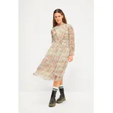 Studio Untold Midikleid Muster Orange 54/56