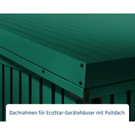 Hörmann Dachrahmen für Gründach Pultdach Typ 3 316,5 x 284,3 cm Grün