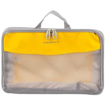Franky CU3-B-M Packhilfe Koffer Organizer Reisegepäck Gr. M yellow