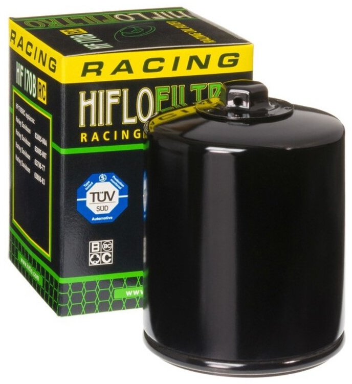Hiflofiltro Prestaties Glanzend Zwart Oliefilter - HF170BRC
