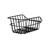 Basil Cento Hinterradkorb Aluminium schwarz