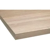 OPTIFIT Arbeitsplatte Luzern, 38 mm stark, Tiefe 60 cm, große Auswahl an Breiten braun 50 cm x 3,8 cm x 60 cm