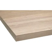 OPTIFIT Arbeitsplatte Luzern, 38 mm stark, Tiefe 60 cm, große Auswahl an Breiten braun 50 cm x 3,8 cm x 60 cm