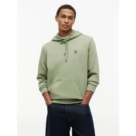 Tommy Hilfiger TJM REGULAR BADGE Hoodie Herren Grün L