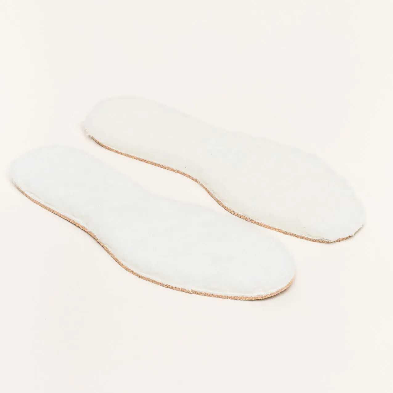 Kitz-Pichler Lammfellsohle Kork Filz Accessoire | Farbe kork/weiss | Pantoffel in Größe 39 - kork/weiss - 39