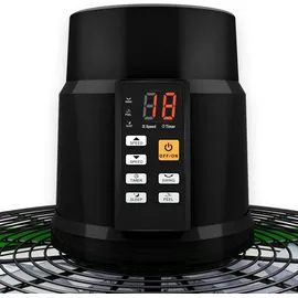CasaFan Airos Eco Silent Wandventilator 51,4 cm Schwarz