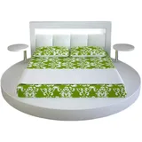 Xlmoebel Rundbett Luxuriöses Polsterbett für das Schlafzimmer mit Doppelbettgestell. (Bett), Hergestellt in Europa weiß