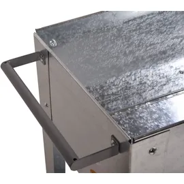 Garden Pleasure Lavandia 75 x 35 x 80 cm Silber