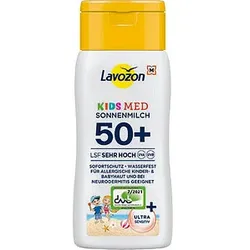 Lavozon LSF 50+Sehr Hoch Kids Med Sonnenmilch 200 ml