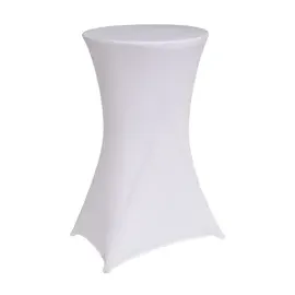 Baumarktplus Stehtisch mit Husse Ø 60cm Bistrotisch Stehtisch Klapptisch wetterfest