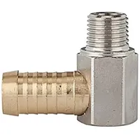 Riegler Winkel-Gewindetülle 90°, R 1/8 AG, Schlauchanschluss 9 mm
