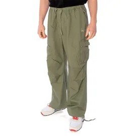 Karl Kani Cargohose Small Signature Washed Grün L