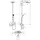 Hansgrohe Pulsify S Showerpipe 260 1 Strahlart mit Wannenthermostat Chrom 24230000