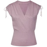 LASCANA Stricktop Damen mauve Gr.32/34