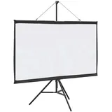 vidaXL Beamer Leinwand mit Stativ 60 Zoll 16:9, Projektionswand, Leinwand, Heimkino-Leinwand, Beamer Leinwand, Rolloleinwand
