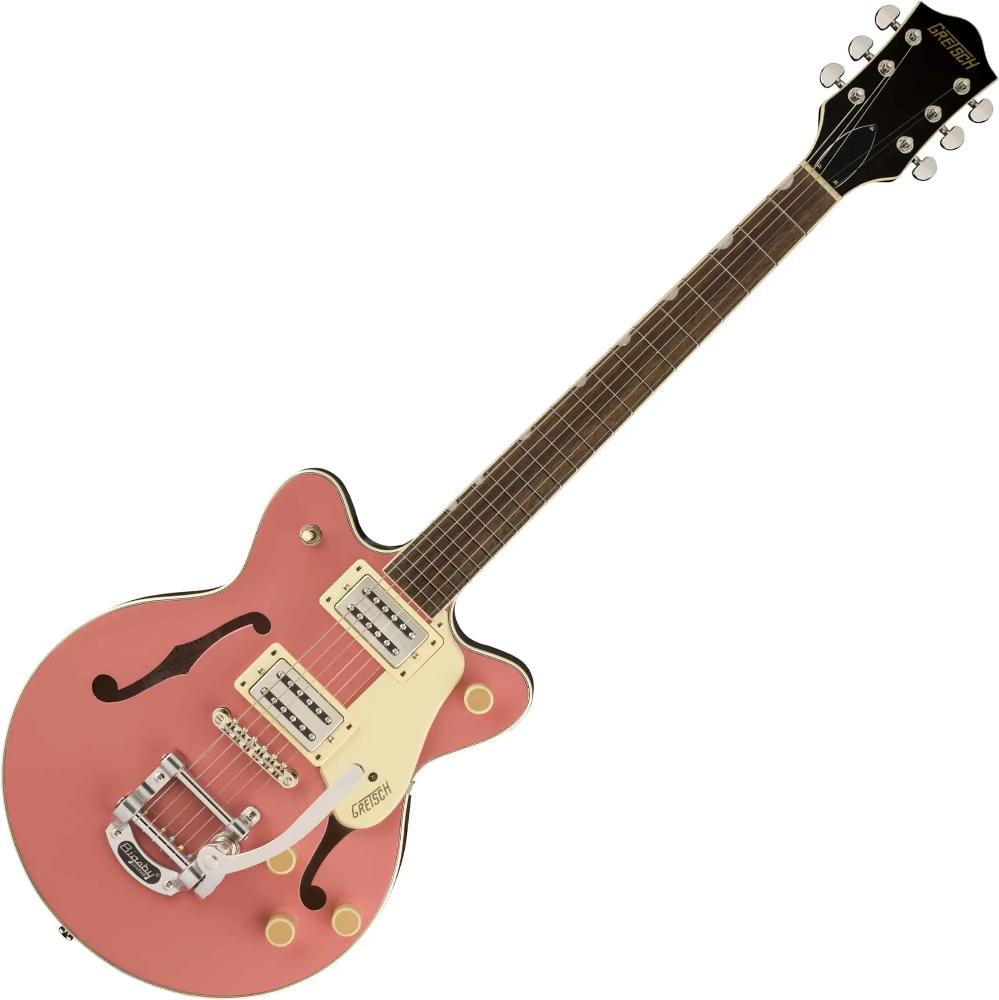 Gretsch G2655T Streamliner Center Block Jr. Double-Cut with Bigsby Coral