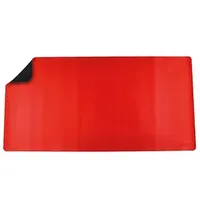 Magnetoplan Schreibtischunterlage doppelseitig schwarz/rot Kunstleder 80,0 x 40,0 cm,