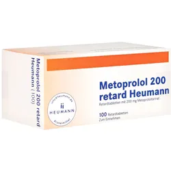 Metoprolol 200 Retard Heumann Tabl. 100 St