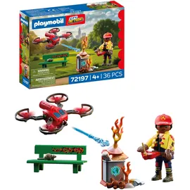 Playmobil City Action Feuerwehr‐Löschdrohne 72197