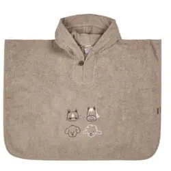 Sterntaler Badeponcho Bauernhof sand, 50x70 cm