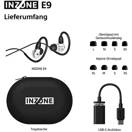 Sony INZONE E9, In-ear Kopfhörer Weiß