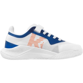 Kempa Kourtfly Handballschuhe Kinder weiß/blau 28