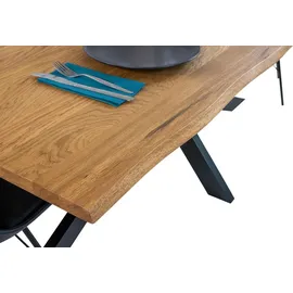 sam möbel gmbh Salvador 200 x 77 x 100 cm Eiche geölt/beige