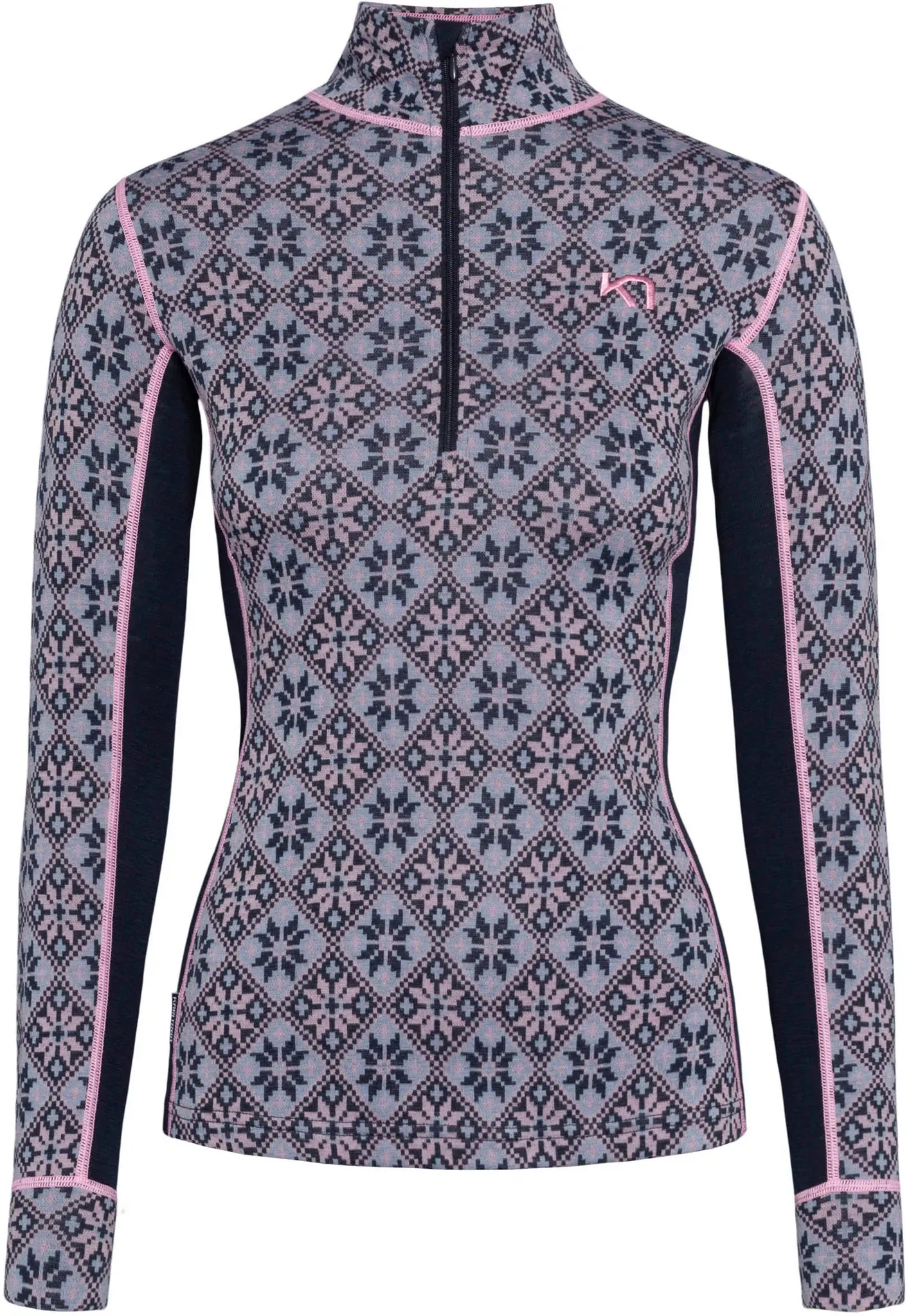 Kari Traa ROSE Funktionsshirt Damen in dark navy blue, Größe M - blau