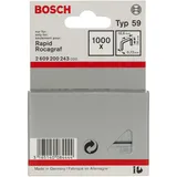 Bosch Feindrahtklammern Typ 59 10,6 x 0,72 x 14 mm 1000 Stück