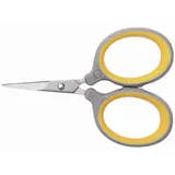 Westcott E-30420 00 Titanium Super Softgrip Schere, 7,6 cm, grau-gelb