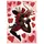 KOMAR Deko-Sticker Deadpool Lovepool 50 x 70 cm
